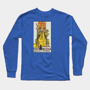 Queen of wands tarot card Long Sleeve T-Shirt